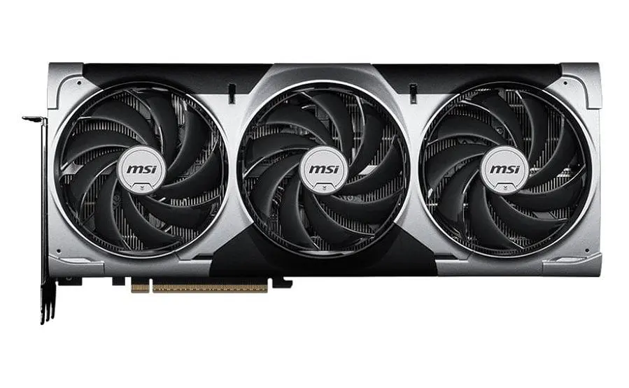 Відеокарта GF RTX 5090 32GB GDDR7 Ventus 3X OC MSI (GeForce RTX 5090 32G VENTUS 3X OC) - фото 2