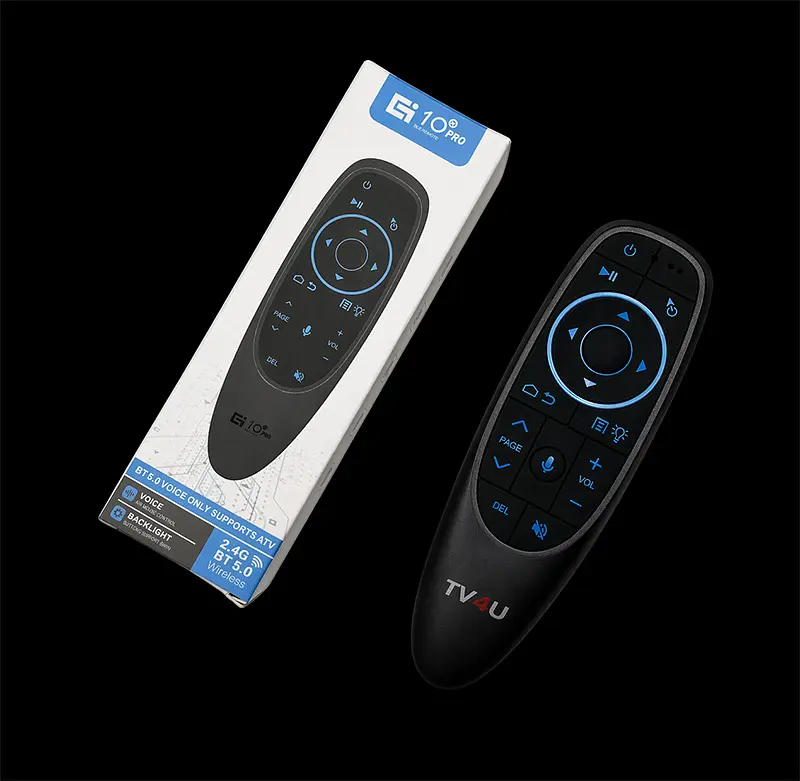 Пульт керування TV4U G10S Pro BT (G10BTS Pro) 2.4G+Bluetooth з гіроскопом і мікрофоном - фото 4