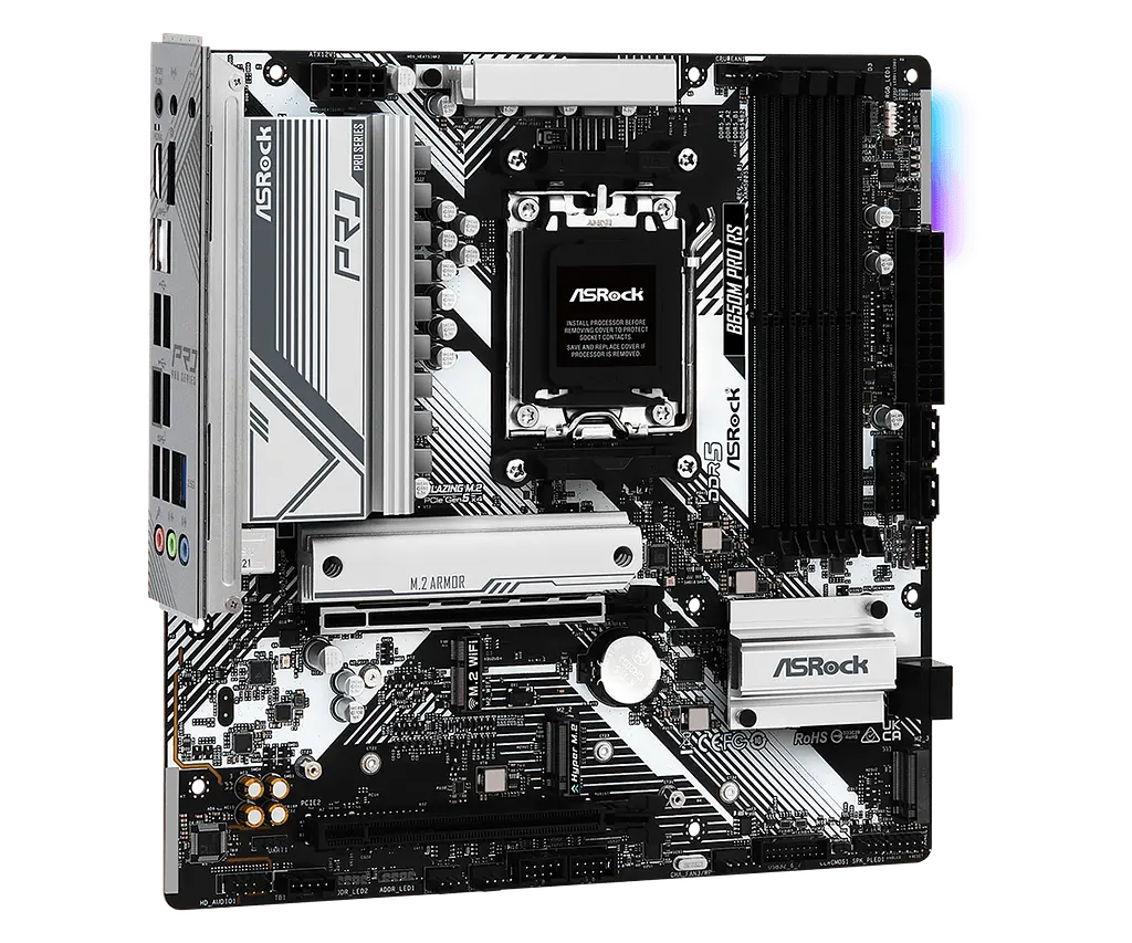 Материнська плата ASRock B650M Pro RS Socket AM5 (B650M PRO RS) - фото 3