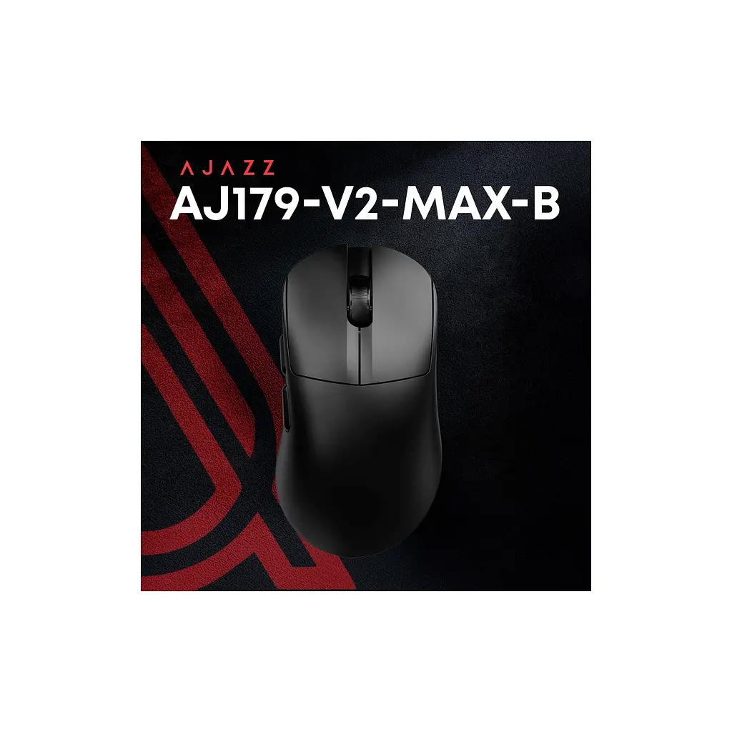 Мишка Ajazz AJ179 V2 MAX Wireless/Bluetooth/USB Black (AJ179-V2-MAX-B) - фото 5
