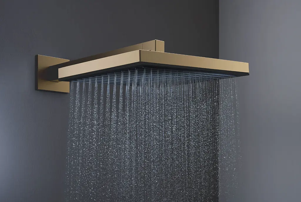 Верхній душ Hansgrohe Pulsify E 260 1jet EcoSmart brushed bronze 24331140 - фото 3