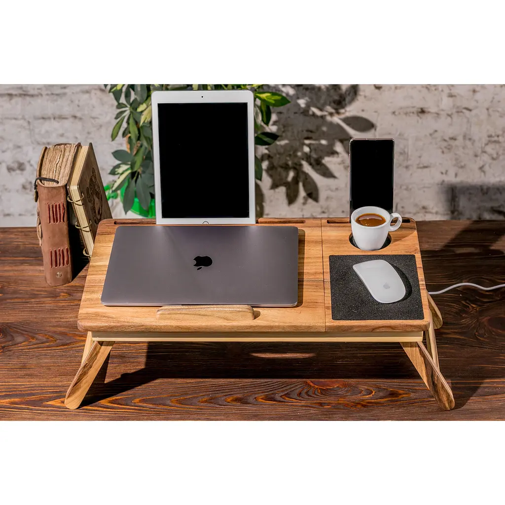 Подставка для ноутбука EcoWalnut Laptop iDesk (EW-19) - фото 12
