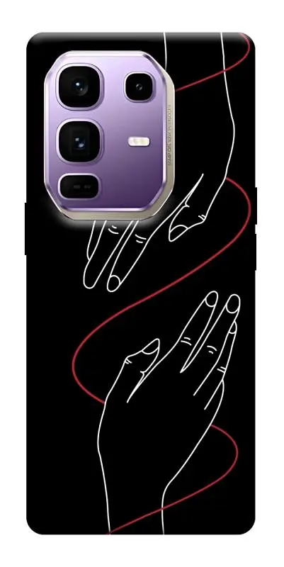 TPU чохол Demsky Плетення рук для Infinix Note 50 Pro+