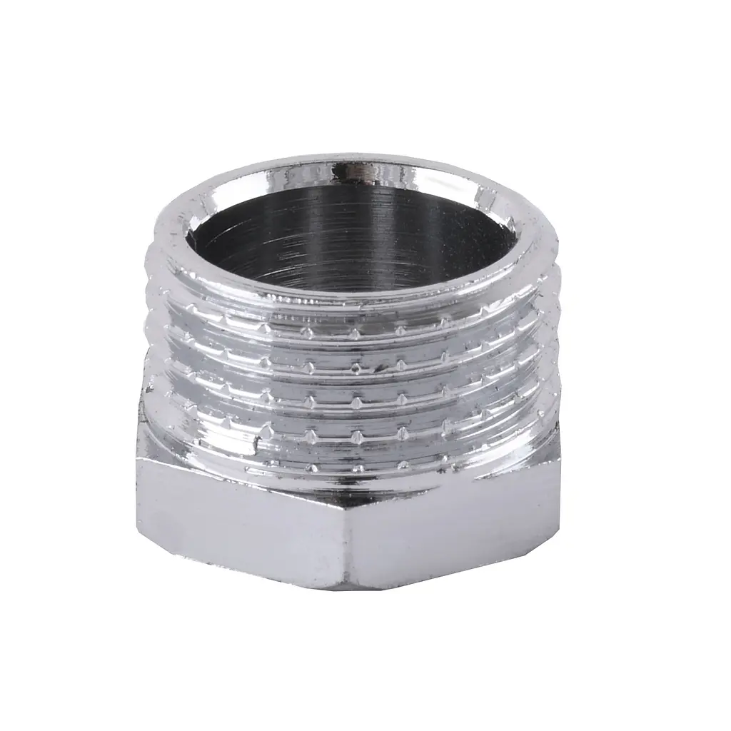 Заглушка з зовнішньою різьбою Solomon 3/4″ хром 4001 - фото 3