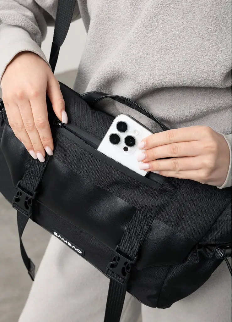 Сумка жіноча Sambag DART Чорна 33 х 24 х 10 см (51311301) - фото 3