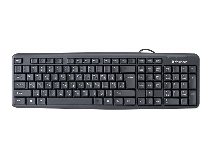 Клавіатура Defender Element HB-520 UA Black (45529)