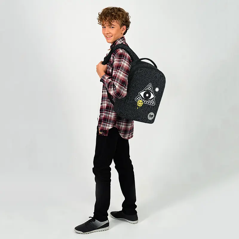 Рюкзак GoPack Teens 135M-6 Чорний (GO26-135M-6) - фото 14