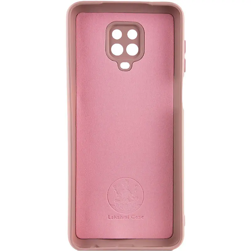 Чохол Lakshmi Silicone Cover Full Camera (AAA) with Logo для Xiaomi Redmi Note 9 / Redmi 10X Рожевий / Pink Sand - фото 2