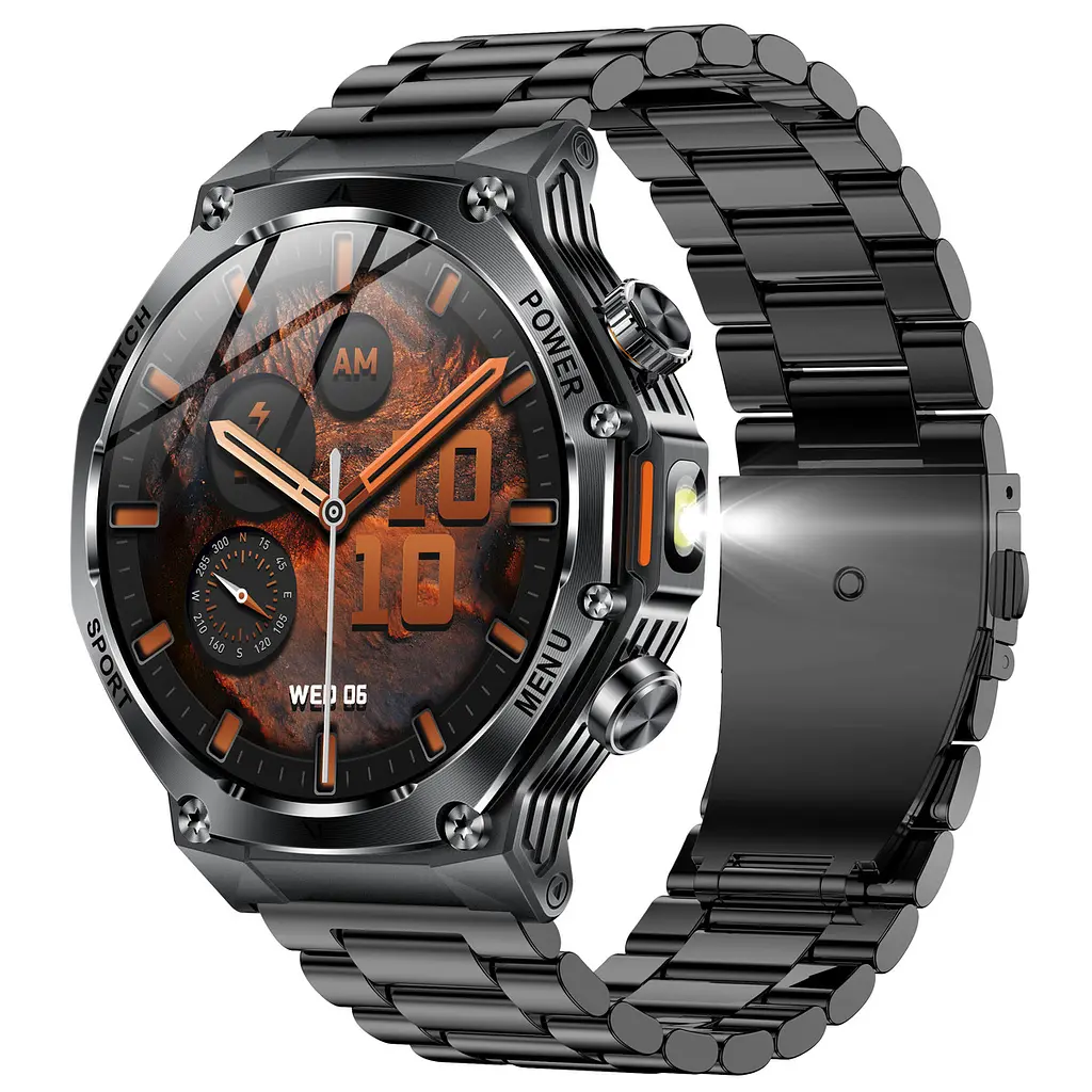 Часы Smart Surf X Pro Black Steel, 2 ремешка - фото 9