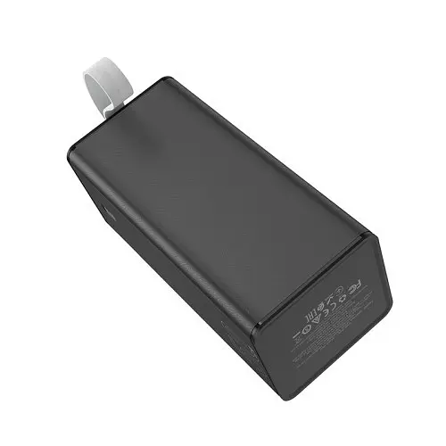 УМБ Hoco J86A Powermaster fully compatible PD20W/QC/LCD/Lamp 50 000mAh чорний - фото 2