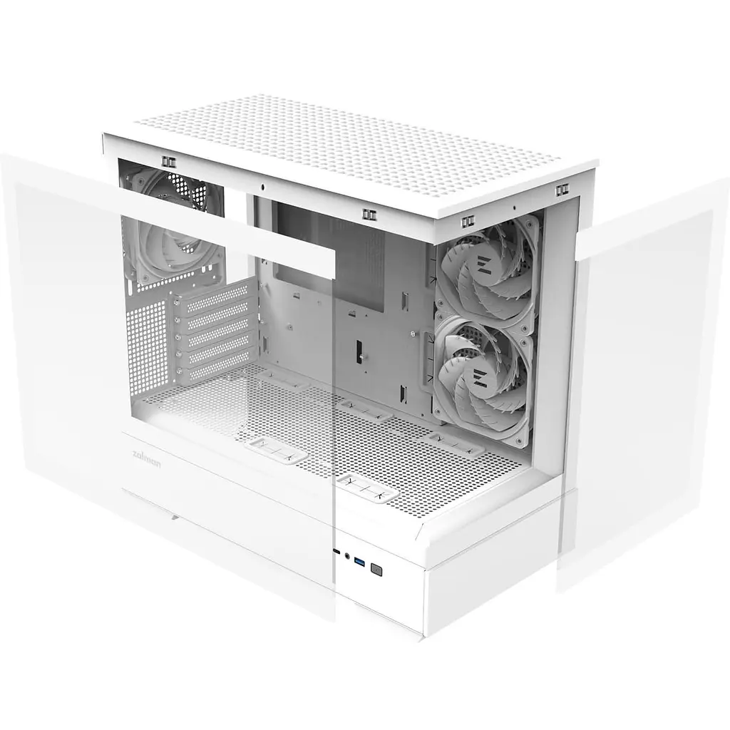 Корпус Zalman P30 White (P30WHITEV2) Без БП - фото 5