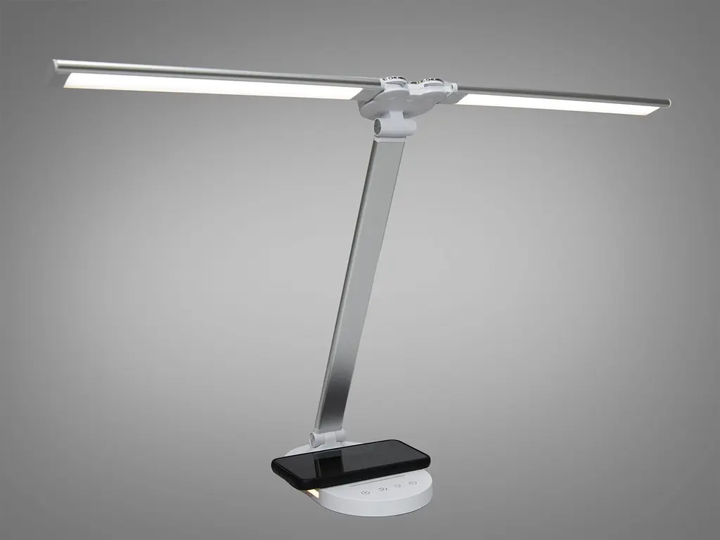 Світлодіодна настільна лампа з бездротовою зарядкою Diasha A5508SL wireless charge - фото 2