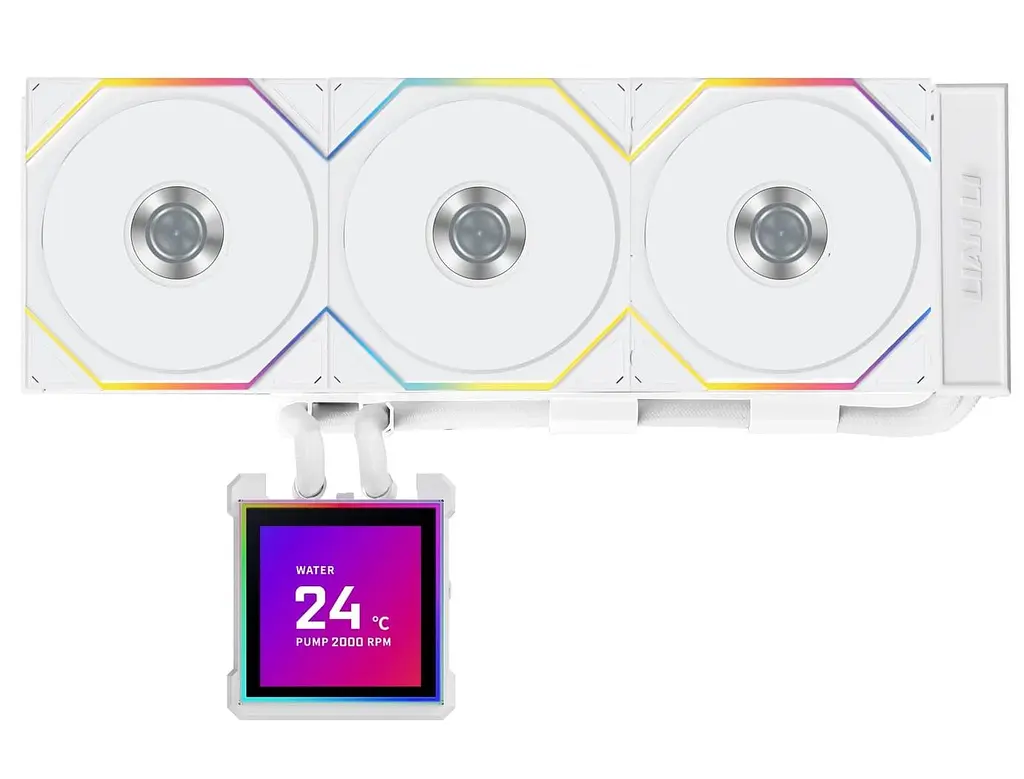 СВО Lian Li HydroShift II LCD-S 360TL White (G89.GHS2LCDS36TW.00) - фото 2