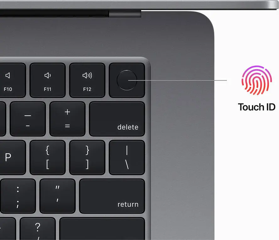 Ноутбук Apple MacBook Air 15'' M2 Retina 8/512GB Space Gray 2023 [MQKQ3] [86314] - фото 3