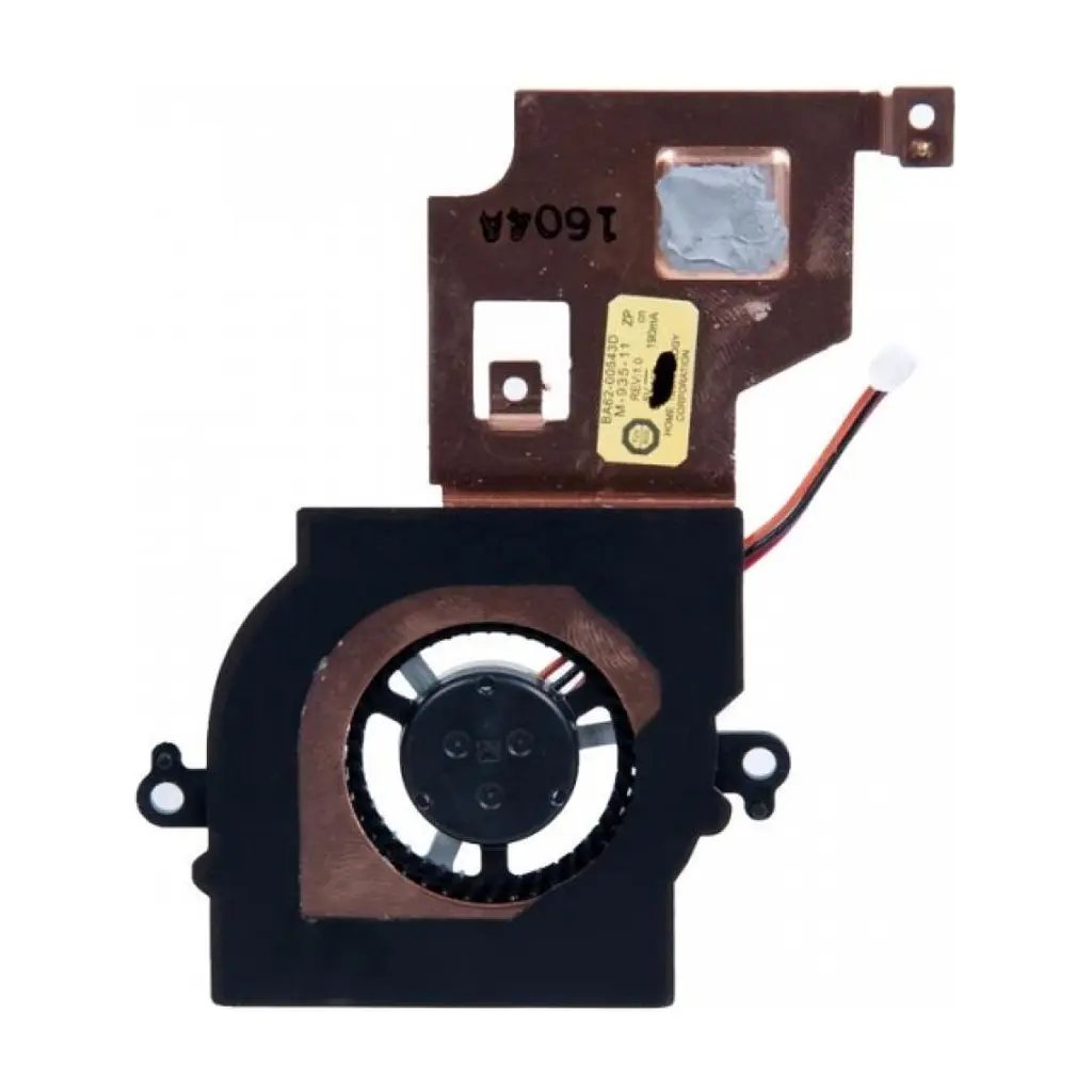 Вентилятор ноутбука Samsung NF210/DC(5V,0.19A) 4(3)pin c СО M-935-11 (BA62-00543D/NF210) - фото 2