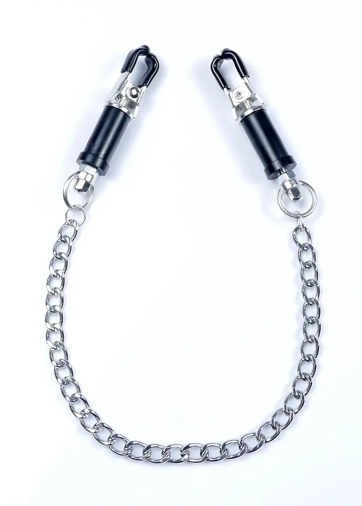 Зажимы для сосков Fetish B - Series Exclusive Nipple Clamps No.12, 43.5 см (серебристый) - фото 2