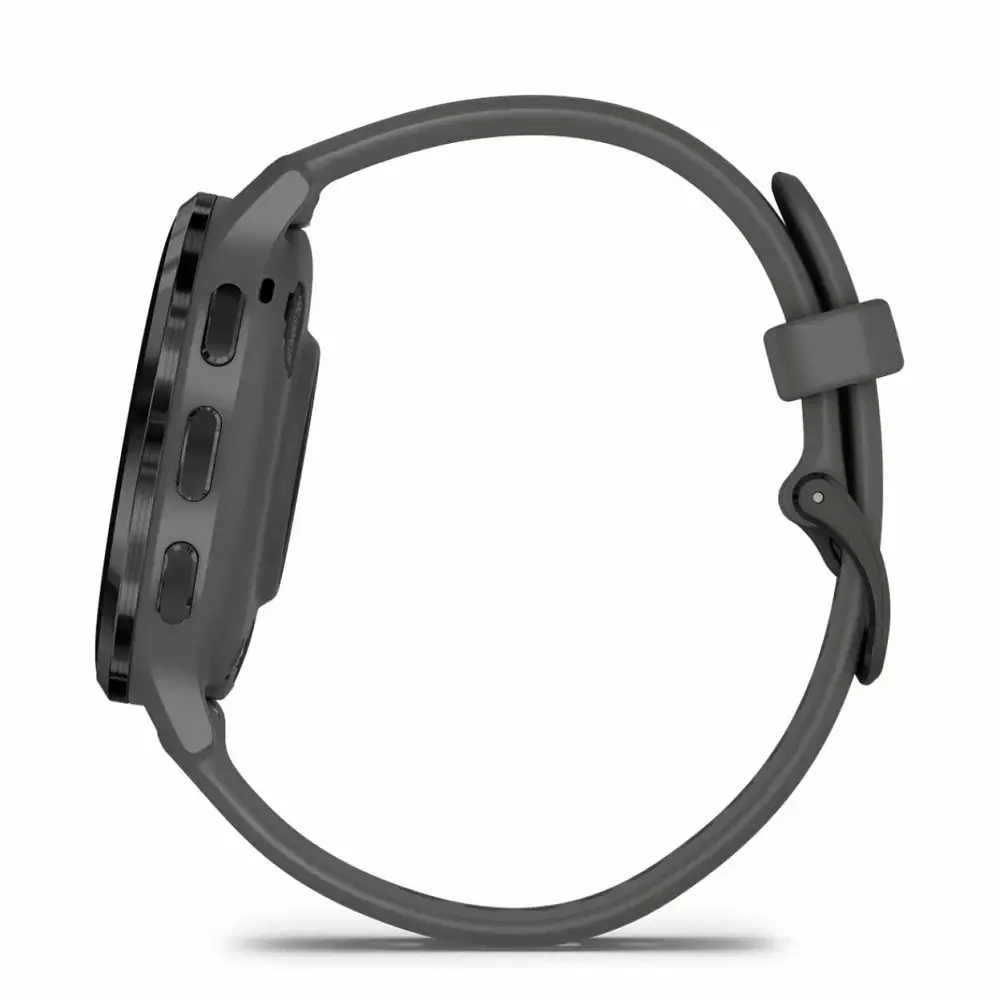 Смарт-годинник Garmin Venu 3S Slate S. Steel Bezel w. Pebble Grey Case and S. Band (010-02785-00) - фото 3