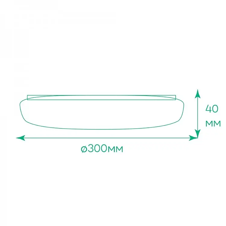 Свiтильник свiтлодiодний Ardero AL801ARD накладний 48W 5000K (80165) - фото 3