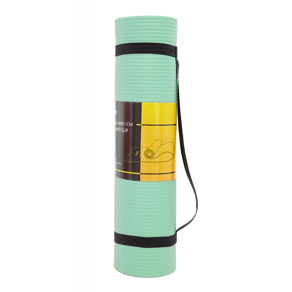 Килимок спортивний Cornix NBR 183 x 61 x 1 cм для йоги та фітнесу XR-0491 Light Green - фото 6