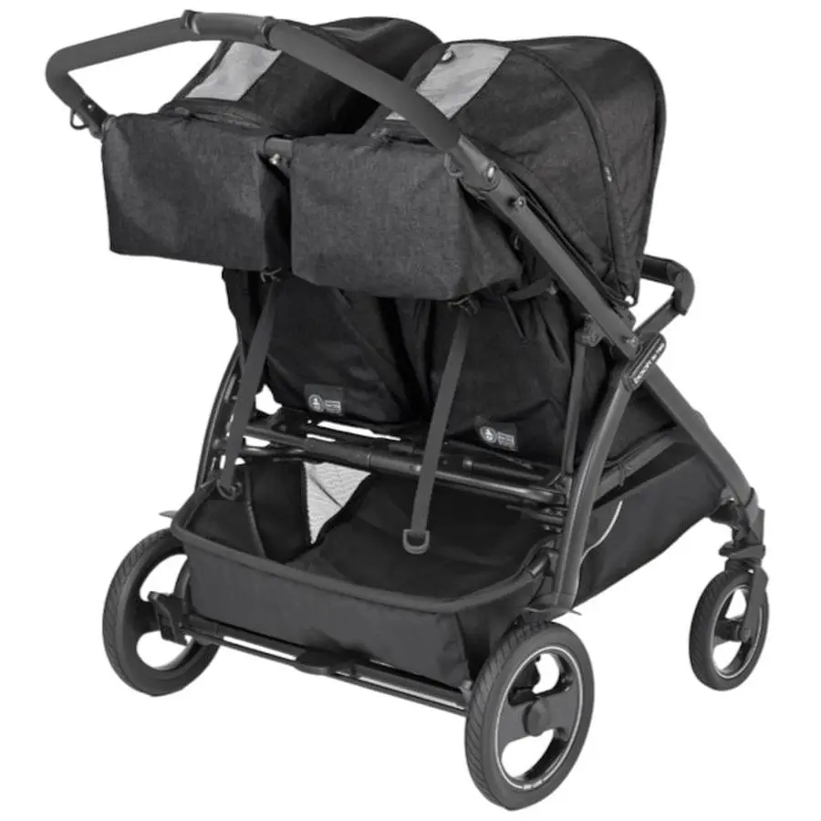 Коляска Peg-Perego Book for Two Quarz чорна (IP05280000GL93) - фото 3