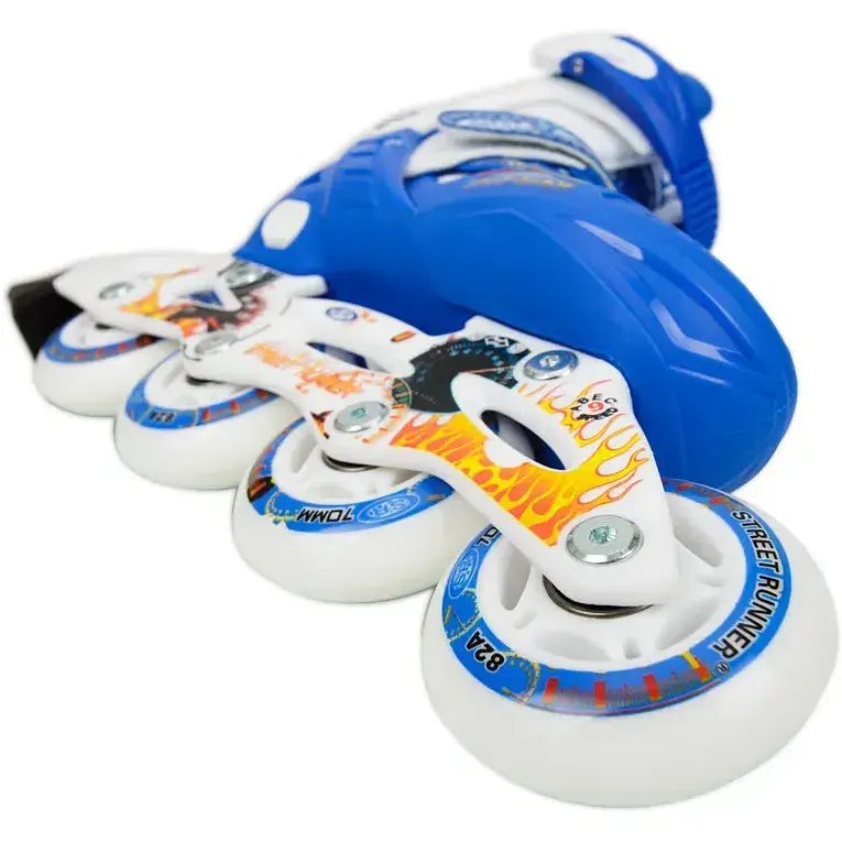 Роликовые коньки Hop-Sport YX-0151-15 синие - фото 5