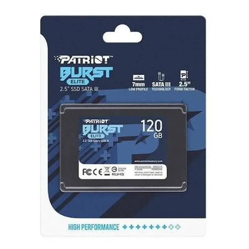 Накопичувач SSD 2.5" 120GB Burst Elite Patriot (PBE120GS25SSDR) - фото 3