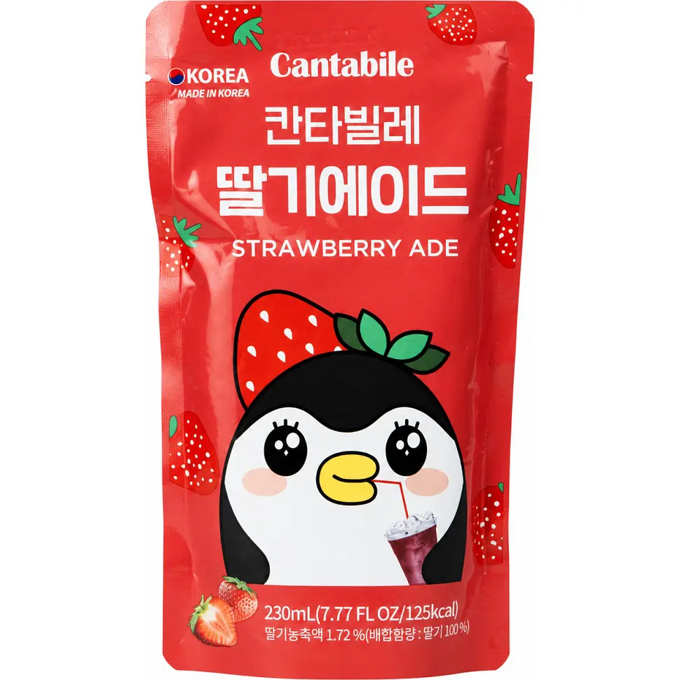 Напій Strawberry Ade Cantabile 230мл