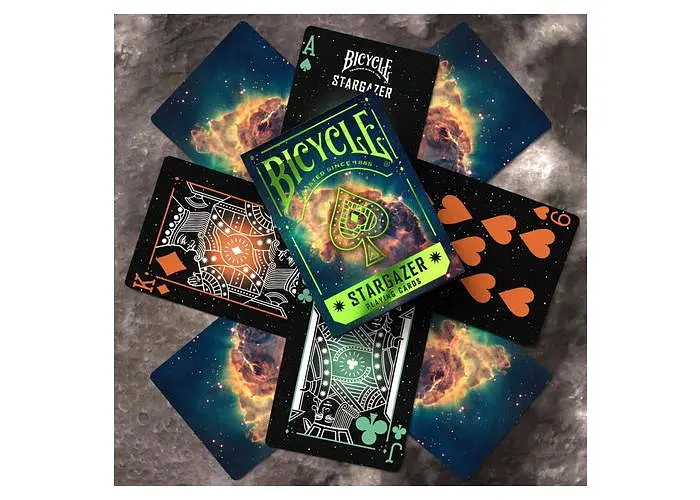 Карти гральні United States Playing Card Company Bicycle Stargazer 203 (ВР_КГБС203) - фото 5