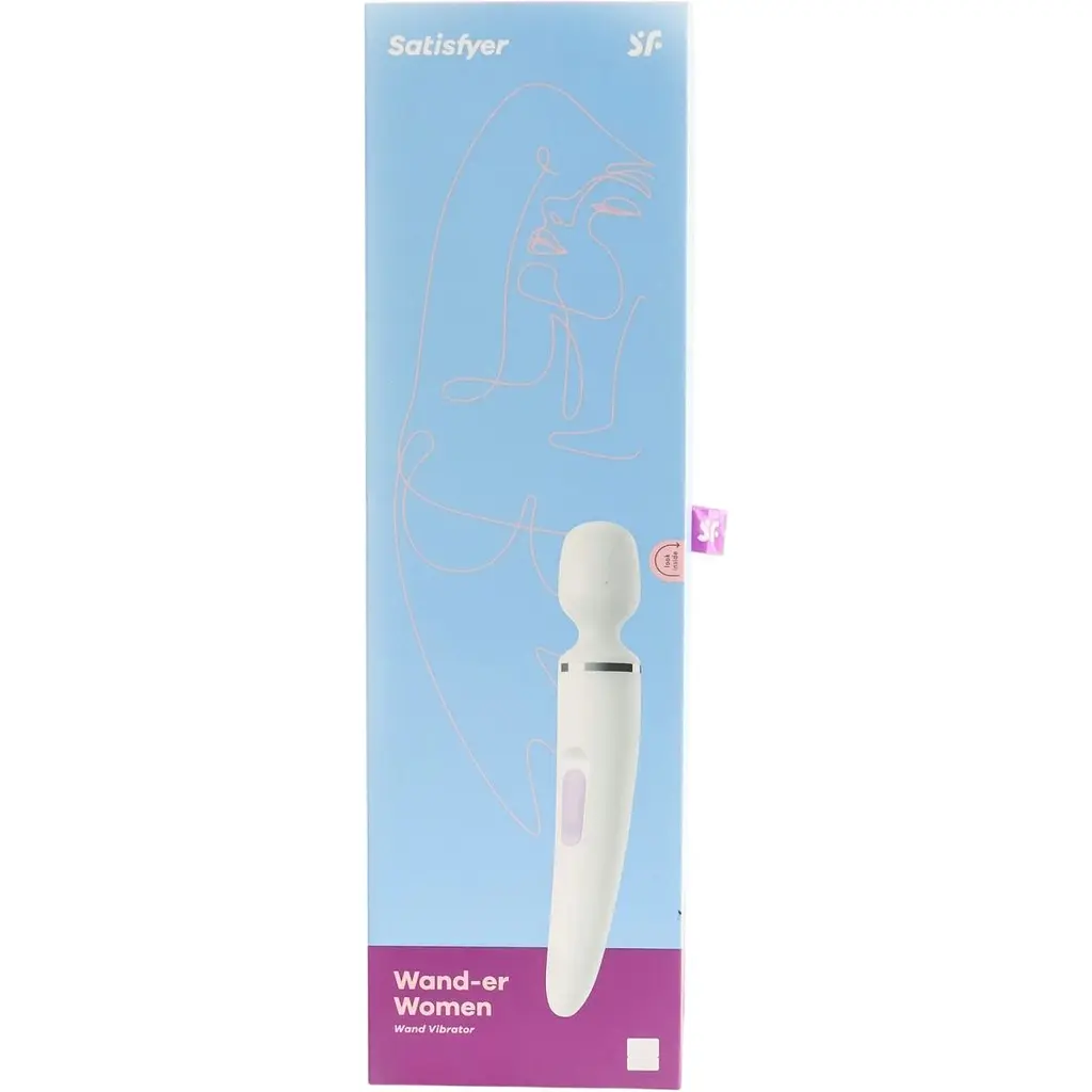 Вібромасажер Satisfyer Wand-er Woman White/Chrome (SO3458) [167923] - фото 7