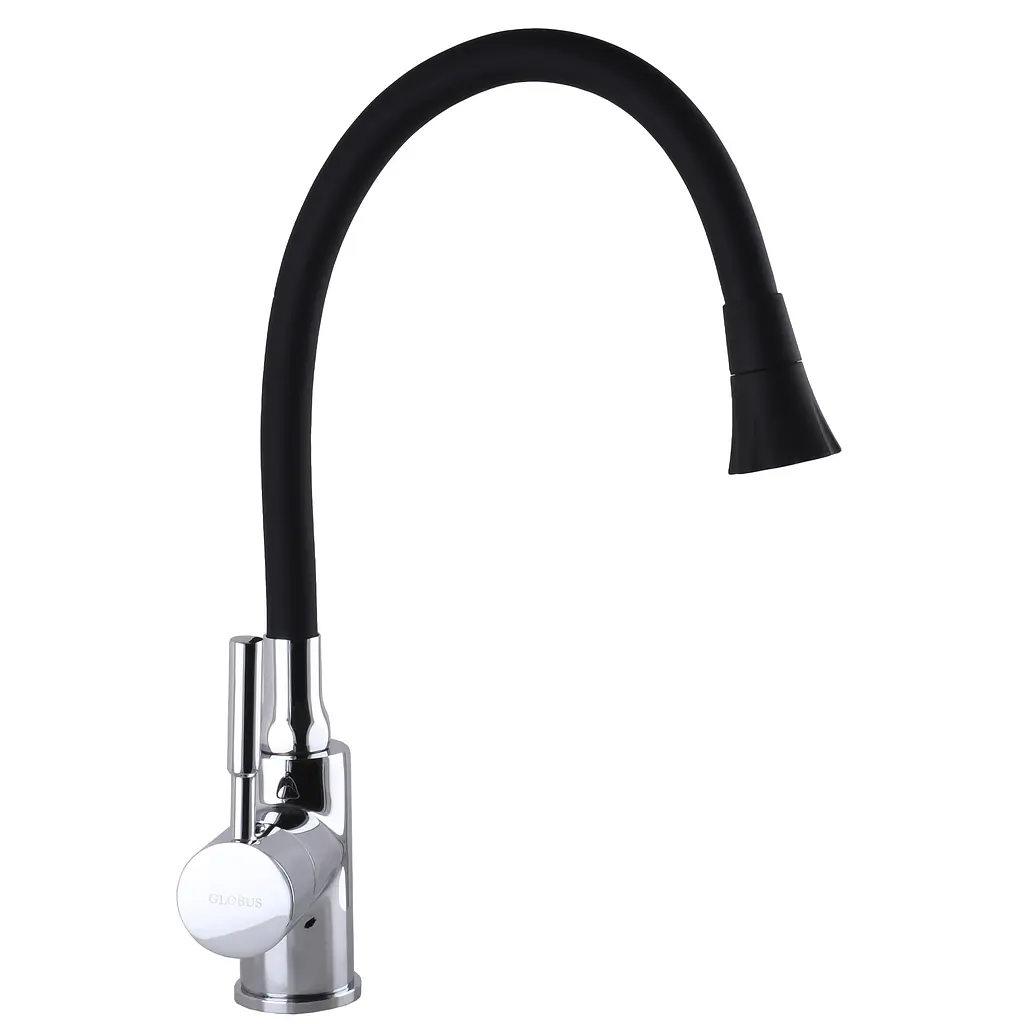 Змішувач для кухні Globus Lux Lazer GLLR-0203SA-B01 000025205 Чорний матовий - фото 5