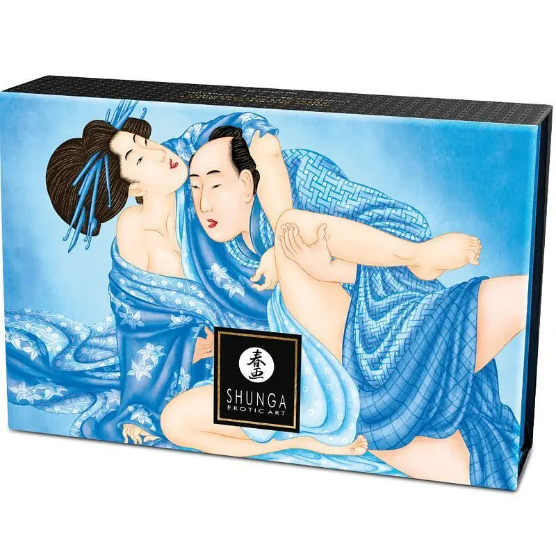 Пудра для оральних пестощів Shunga Body Powder Coconut Thrills, 75 г (кокос) - фото 5