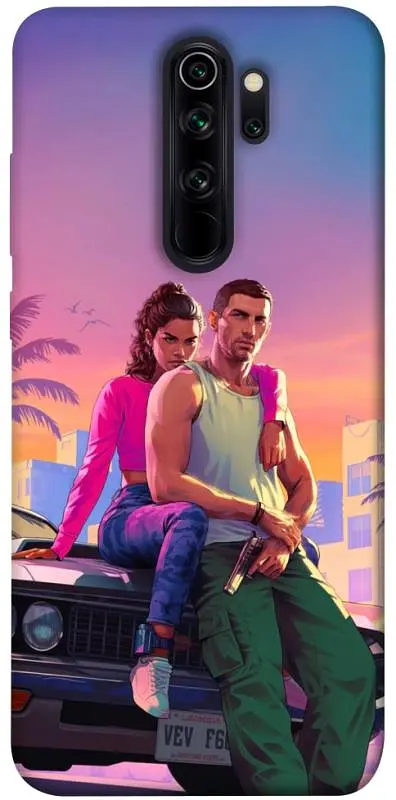 TPU чохол Demsky GTA VI Heroes для Xiaomi Redmi Note 8 Pro