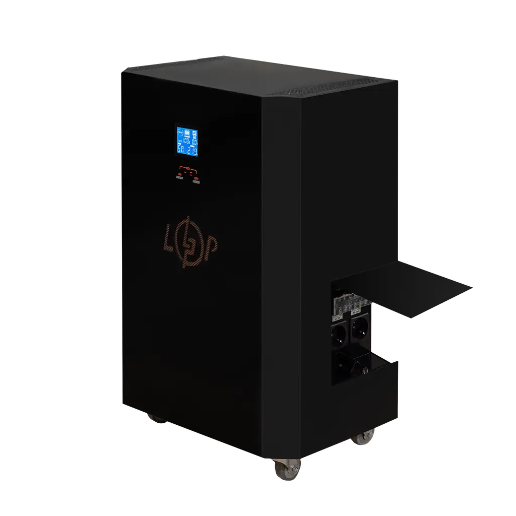 Система резервного питания LP AutonoXiaomic Power FW 2500W (АКБ 7200Wh) Черный мат - фото 4
