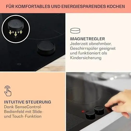 Индукционная плита Klarstein Magnichef 4 Flex 7000W (10041381) - фото 4