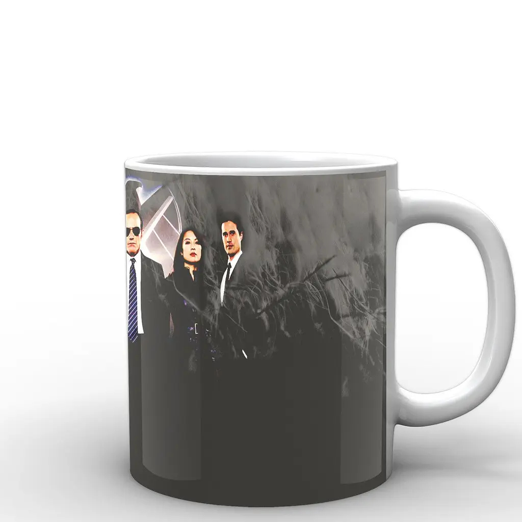 Кухоль GeekLand білі Агенти Щ.И.Т Agents of S.H.I.E.L.D. ефект туману AS.02.009 330 мл білий - фото 3