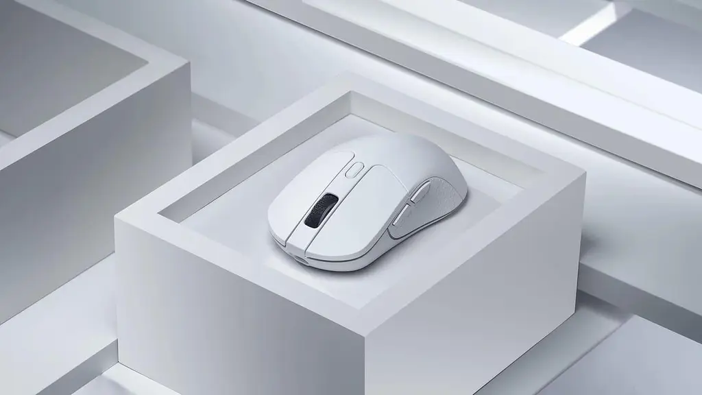 Мышь Keychron M3 BT/WL/USB-A/USB-C White (M3-A3) - фото 4