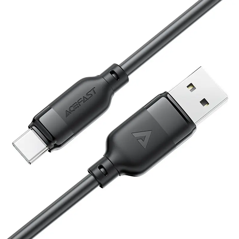 Дата кабель Acefast C16-04 USB to Type-C 3A (1.2m) Black - фото 4
