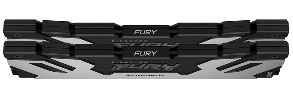 Модуль пам'яті Kingston Fury DDR5 64GB (2x32) 6400MHz Renegade Silver XMP (KF564C32RSK2-64) - фото 2