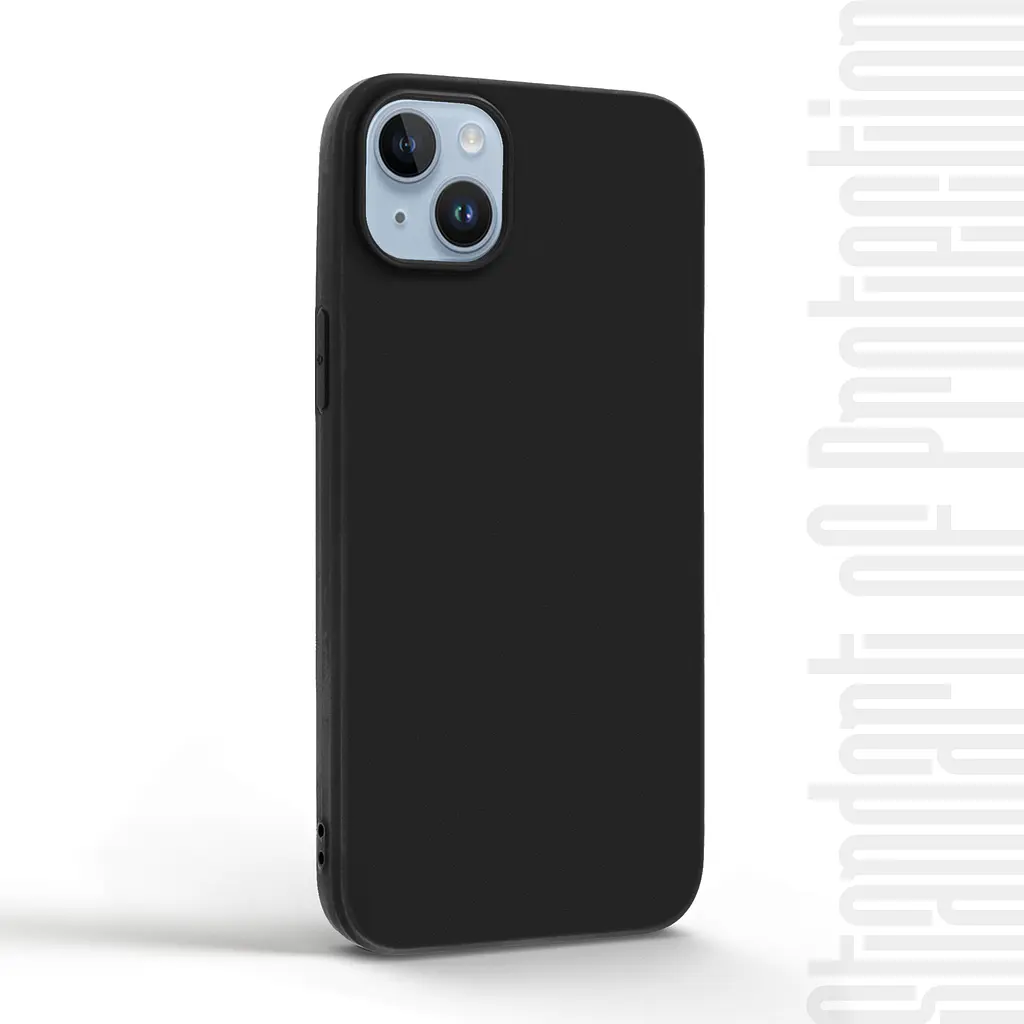 Чехол-накладка для смартфона Apple iPhone 14 Plus противоударный, силиконовый, термополиуретановый (ТПУ), с защитой камеры и корпуса, черный, защита всего корпуса, ArmorStandart (ARM65613) - фото 2