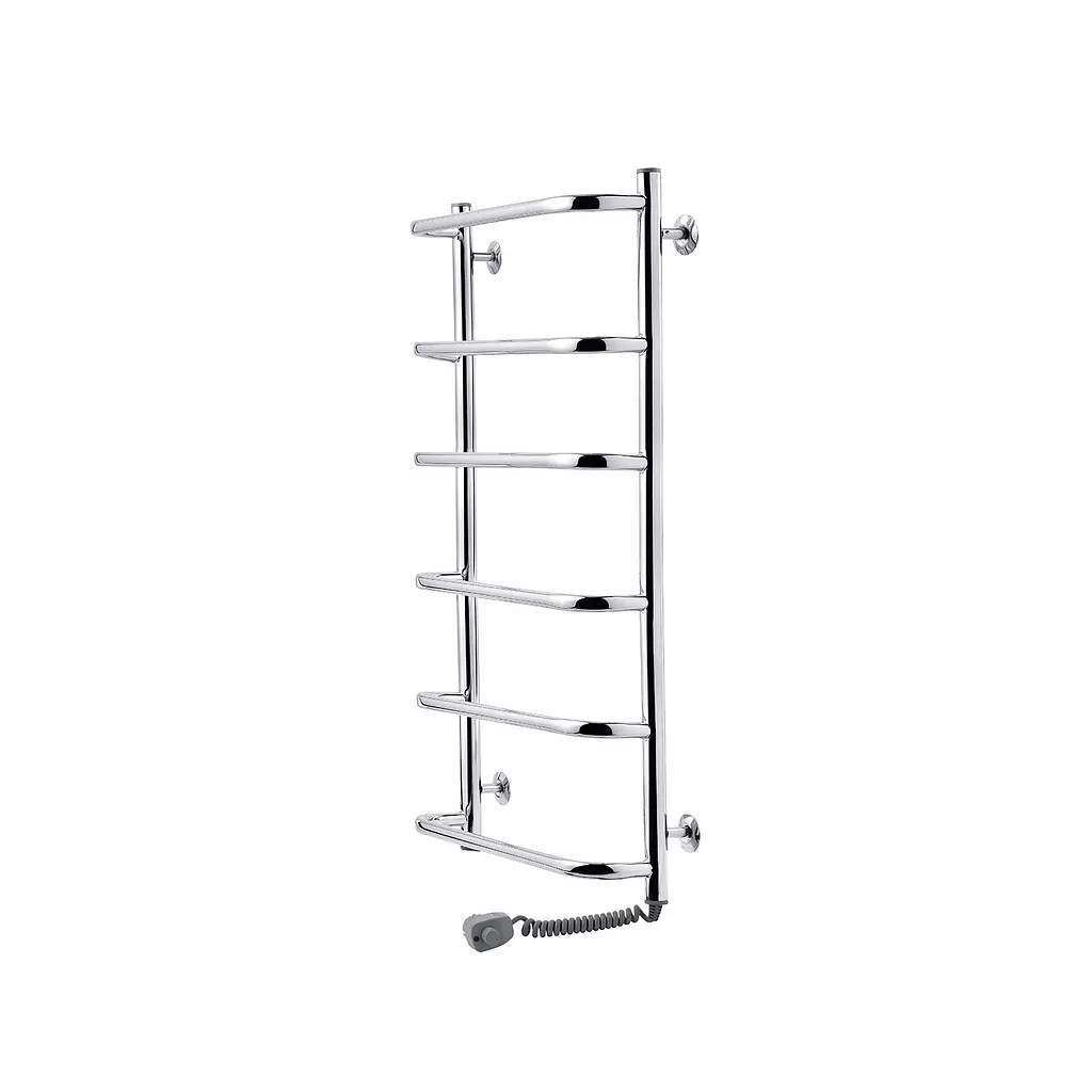 Полотенцесушитель электрический Kroner Скоба ДС10ER 800x500/6 ЕR CV023836, Хром, Правое - фото 3