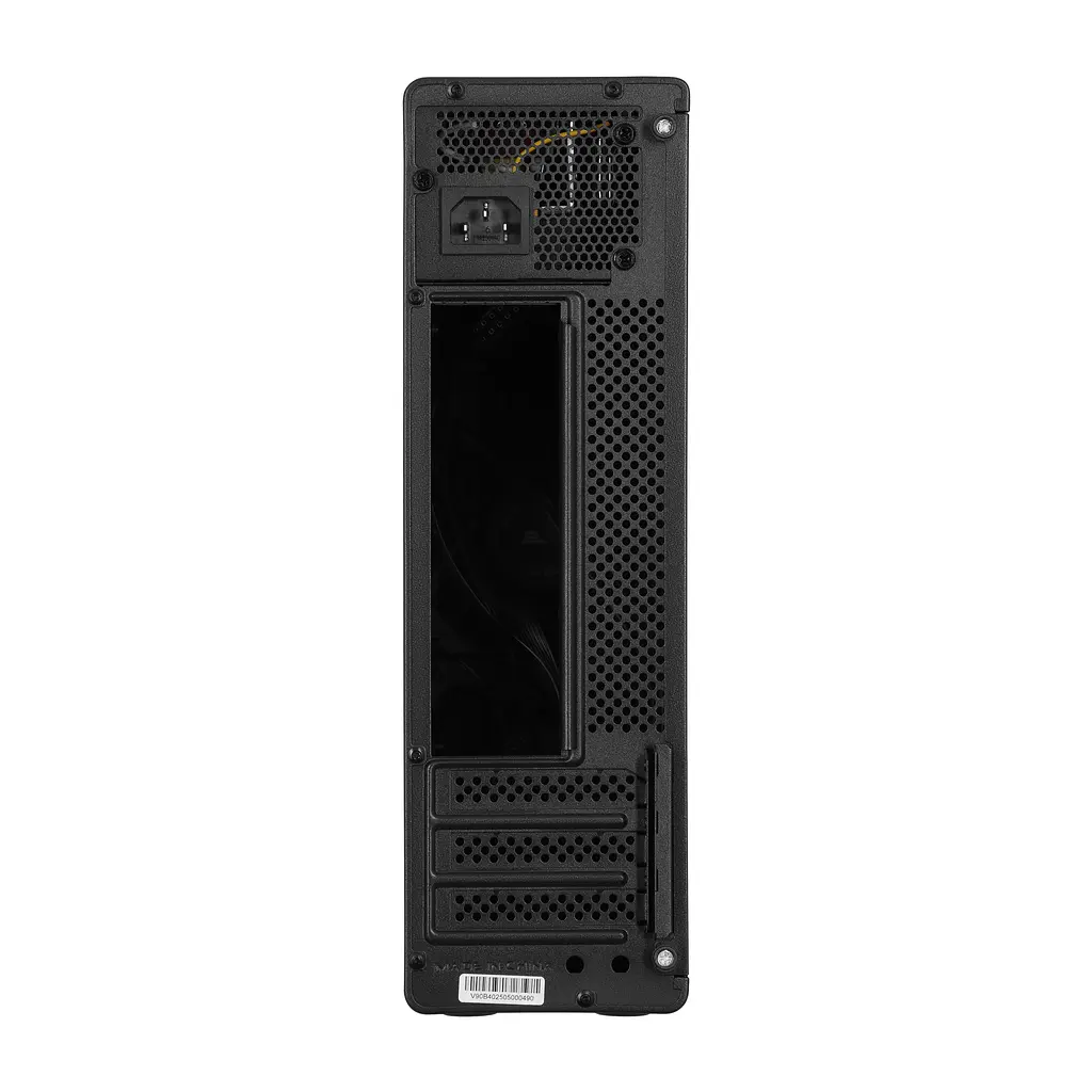 Корпус 2E Credo Slim V90B-400 з БП 2E ATX400 1xUSB3.0 1х USB 2.0 1xUSB Type-C 2x90мм VGA 390мм mATX чорний - фото 3