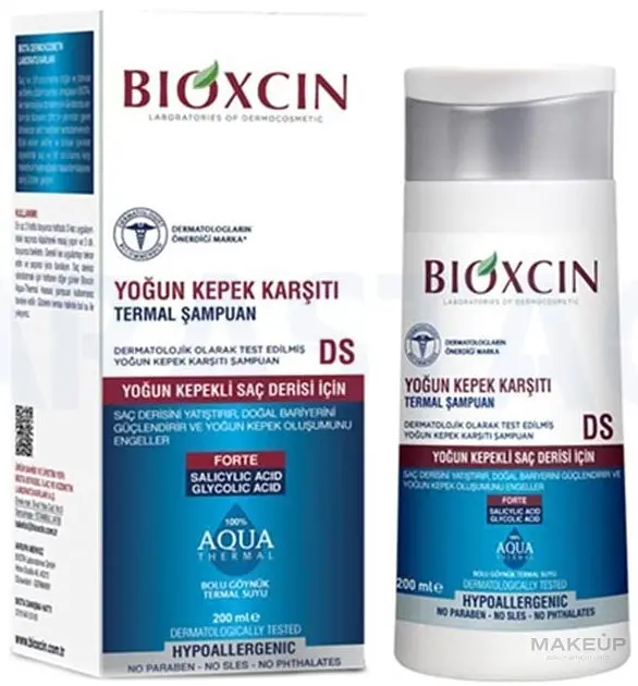 Шампунь проти лупи – інтенсивний Bioxcin Aqua Thermal DS 200мл - фото 4
