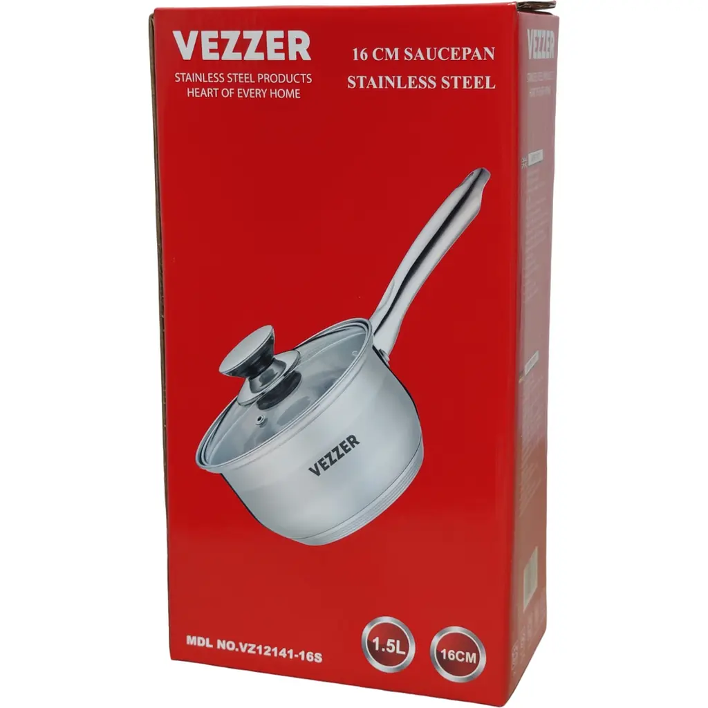 Ківш Vezzer з 5-шаровим дном 1.5 л (VZ12141-16S) - фото 5