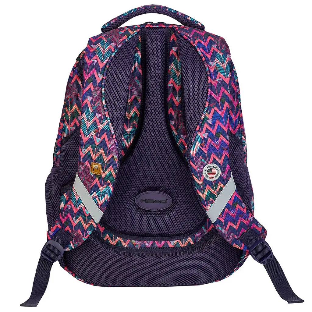 Рюкзак школьный ортопедический Head 3 HD-264 45х31х19 см разноцветный (502019035) - фото 2