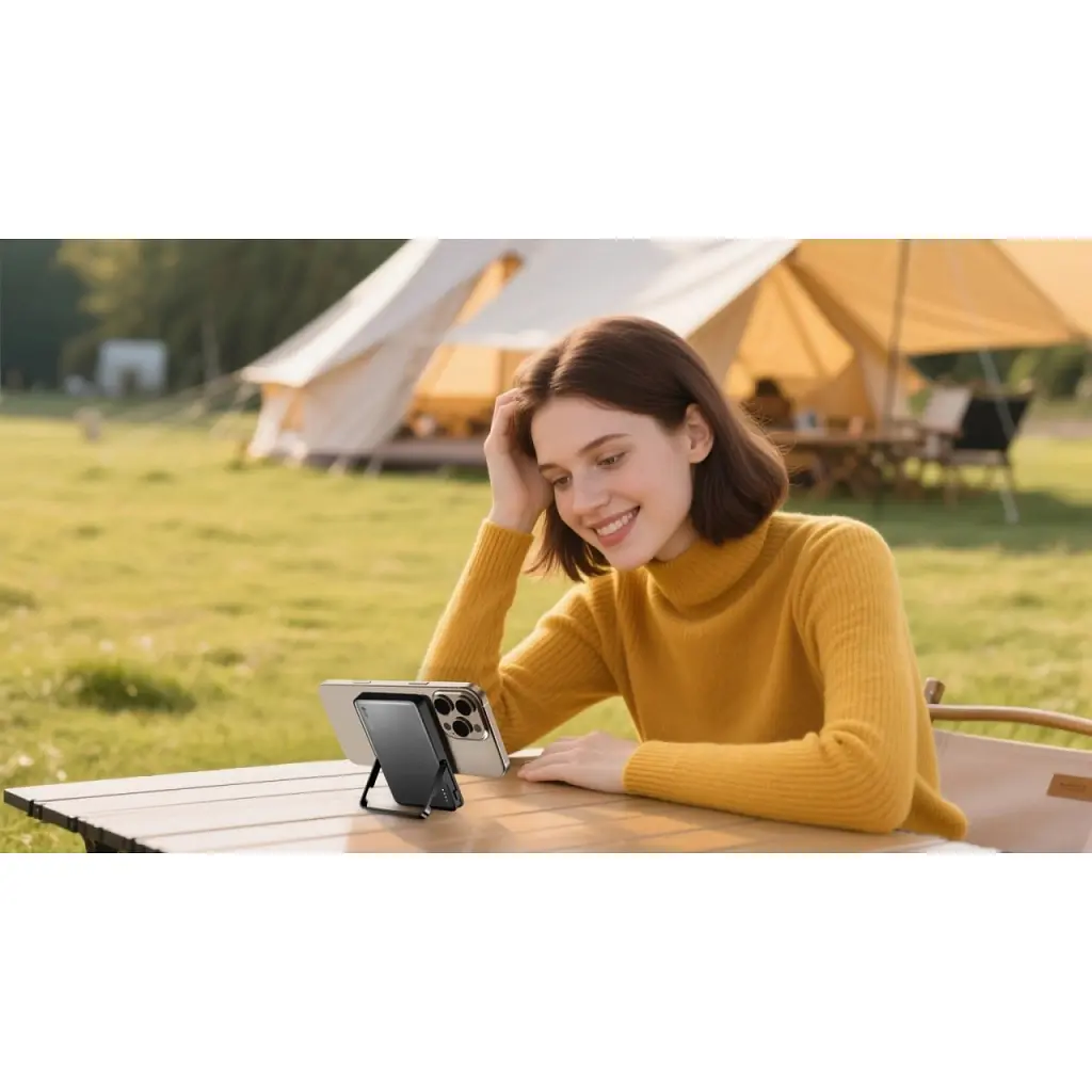 Батарея універсальна UmeTravel 5000mAh 20W M7 Magnetic and Wireless (1175590) - фото 3