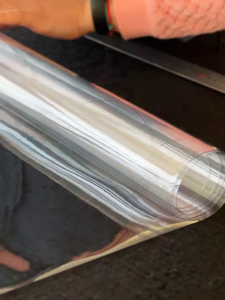 Силіконова скатертина Crystal М'яке скло 200х140 см 0.5 мм (500 мікрон) - фото 5