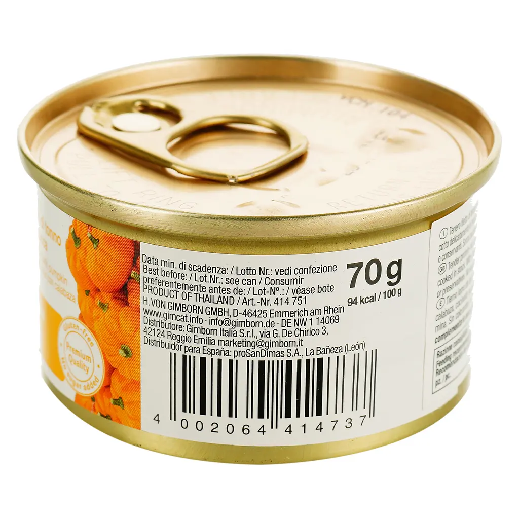 Вологий корм для котів GimCat Superfood Shiny Cat Duo, з тунцем та гарбузом, 70 г - фото 2