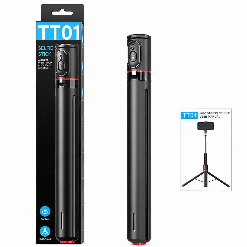 Монопод-штатив TT01 Multifunction 1770 мм з Bluetooth-пультом - фото 10