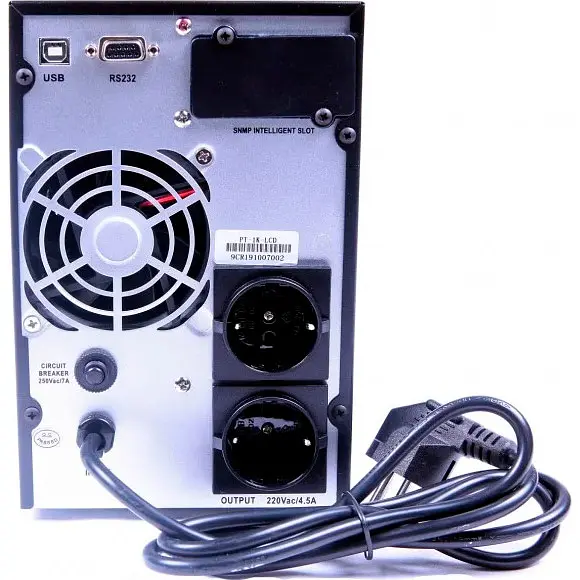 Джерело безперебійного живлення [ДБЖ] SVC PT-1KS-LCD [108222] - фото 3