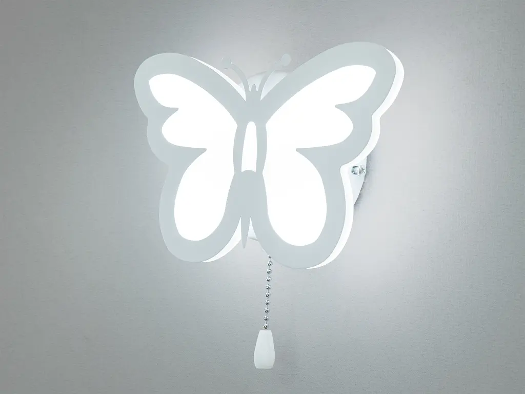 Настінний LED світильник Метелик, 20W, білий - фото 3